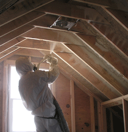 West Valley UT attic spray foam insulation